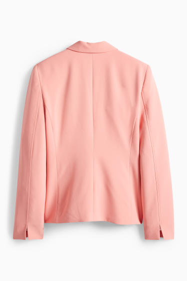 Dames - Business-blazer - getailleerd - koraal
