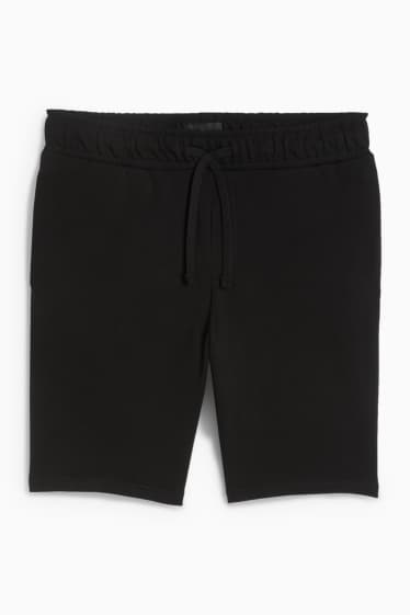 Men - Sweat shorts - black