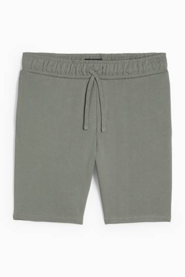 Men - Sweat shorts - khaki