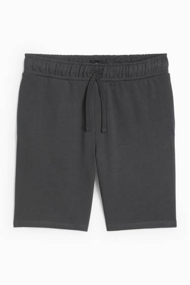 Men - Sweat shorts - dark gray