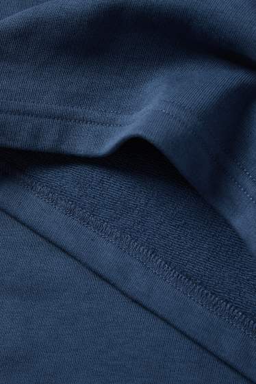 Uomo - Shorts di felpa - blu scuro