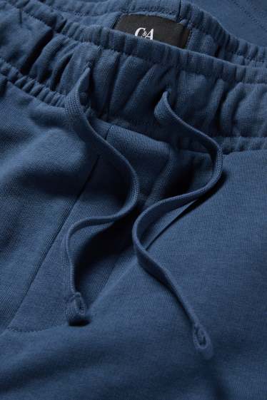 Uomo - Shorts di felpa - blu scuro