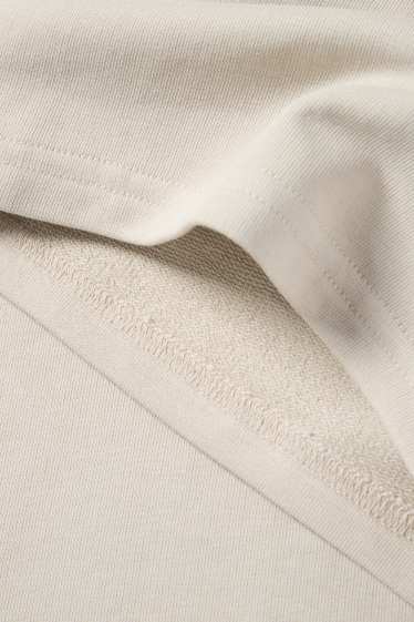 Hommes - Short en molleton - gris