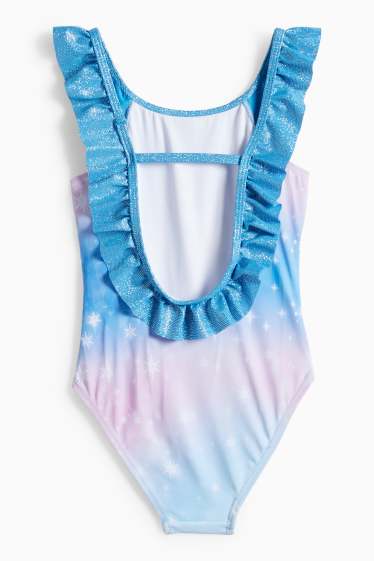 Enfants filles - La Reine des Neiges - maillot de bain - LYCRA® XTRA LIFE™ - bleu