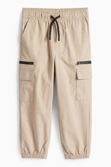 Children Boys - Cargo trousers - light brown