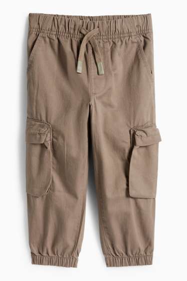 Enfants garçons - Pantalon cargo - taupe