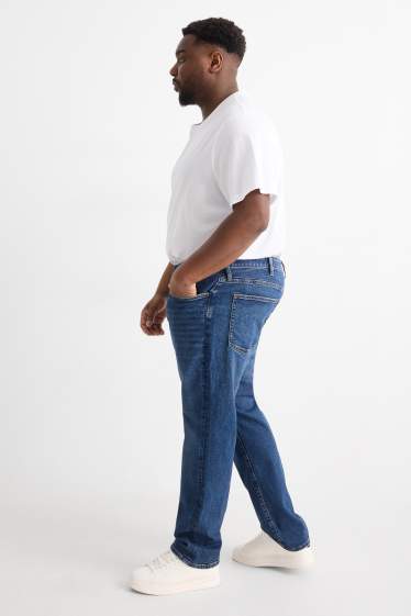 Pánské - Straight jeans - LYCRA® - džíny - modré