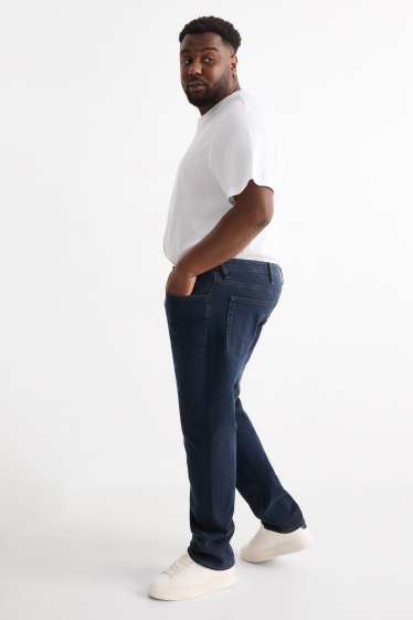 Hommes - Straight jean - LYCRA® - bleu foncé