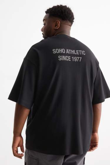 Herren - T-Shirt - Oversized - schwarz