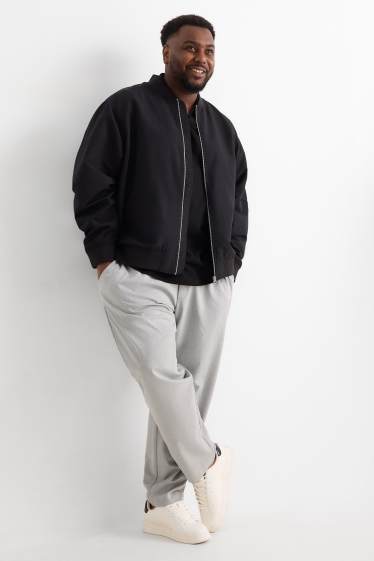 Uomo - Pantaloni chino - tapered fit - grigio chiaro