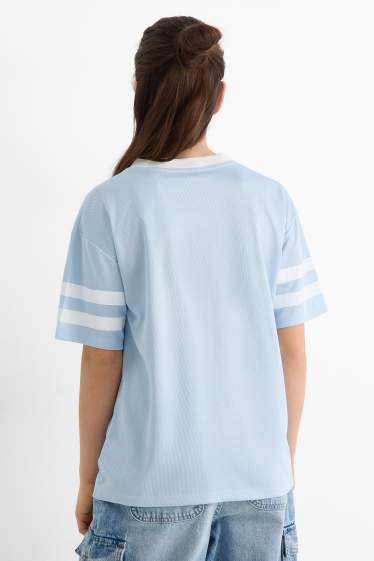 Kinderen: meisjes - Brooklyn - T-shirt - lichtblauw