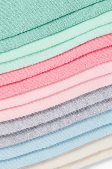 Copii - Fete - Multipack 7 perechi - șosete sub gleznă - multicolor