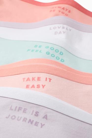 Copii - Fete - Multipack 5 perechi - boxeri - multicolor