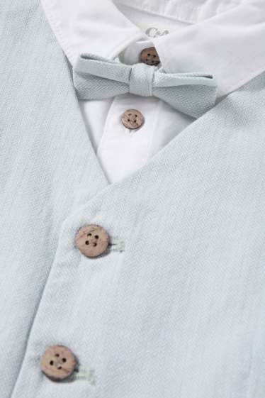 Baby Boys - Baby outfit - 4 piece - formal - white