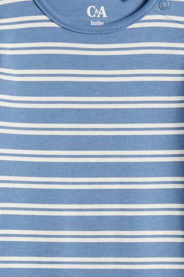 Nadó nen - Paquet de 3 - foca i balena - pijama per a nadó - blau/blanc