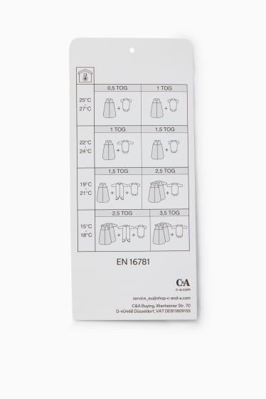 Baby Girls - Baby sleeping bag - white / rose