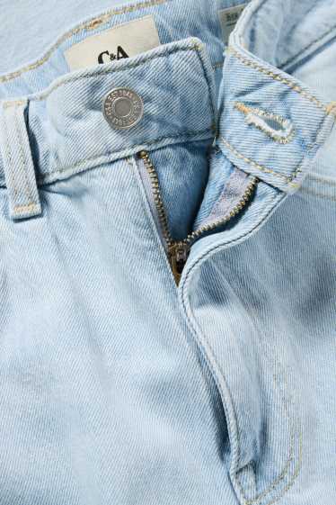 Damen - Mom Jeans - High Waist - LYCRA® - hellblau