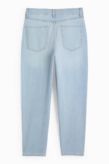 Damen - Mom Jeans - High Waist - LYCRA® - hellblau