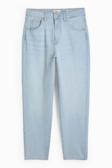 Damen - Mom Jeans - High Waist - LYCRA® - hellblau