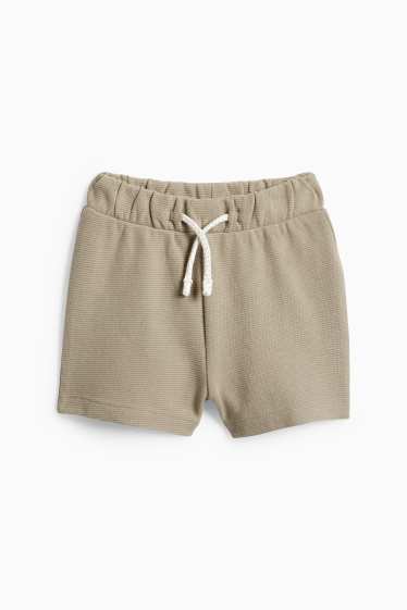 Baby Boys - Wild animals - crocheted baby outfit - 2 piece - mint green