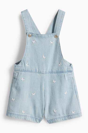 Nadó nena - Papallona - conjunt per a nadó - brodat anglès - 2 peces - rosa/blau