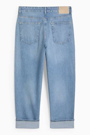 Femmes - Relaxed jean - mid waist - bleu clair