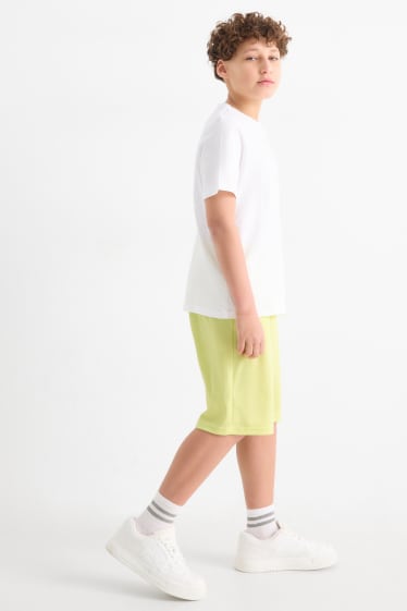 Nen - Paquet de 3 - bermudes - gris/groc