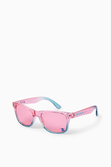 Copii - Fete - Lilo & Stitch - ochelari de soare - roz / albastru deschis