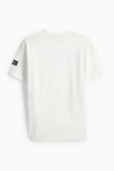 Kinder Jungen - Gaming-Controller - Kurzarmshirt - weiss