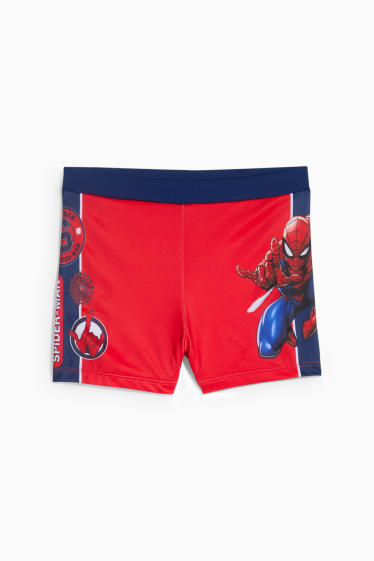 Bambini - Uomo Ragno - calzoncini da mare - LYCRA® XTRA LIFE™ - rosso / blu