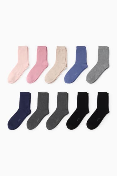 Femei - Multipack 10 perechi - șosete - multicolor