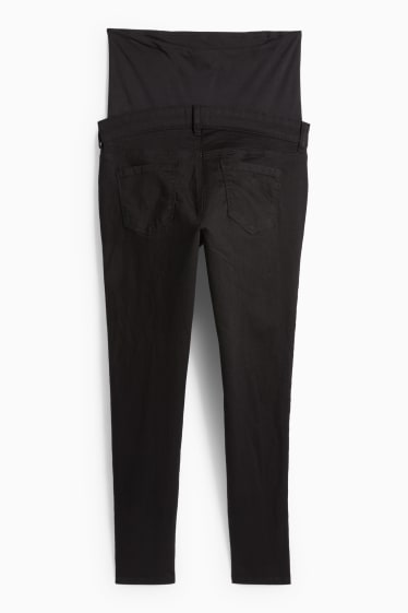 Damen - Umstandsjeans - Skinny Jeans - LYCRA® - schwarz