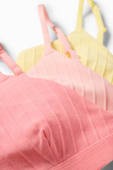 Children Girls - Bustier - yellow