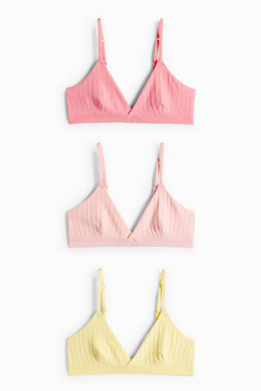 Children Girls - Bustier - yellow