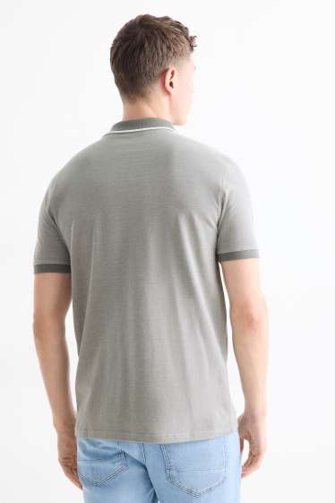 Men - Polo shirt - regular fit - green