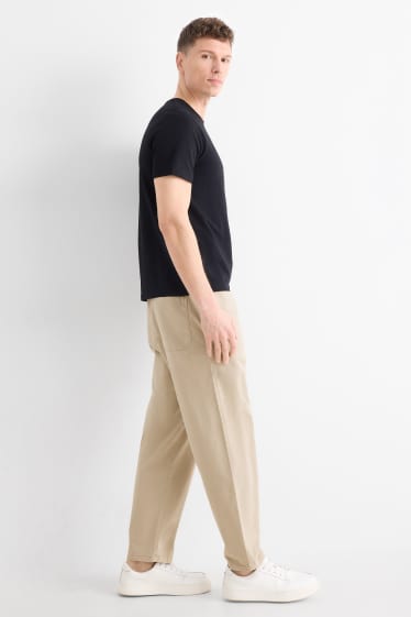 Men - Chinos - relaxed fit - beige
