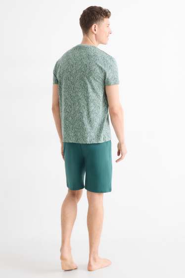 Men - Short pyjamas - green