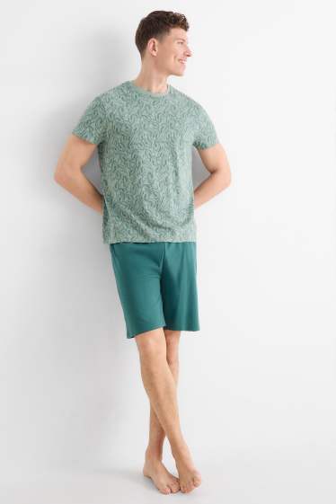 Men - Short pyjamas - green