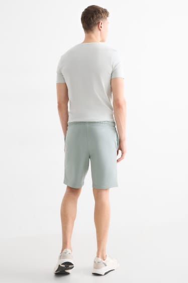 Men - Sweat shorts - green