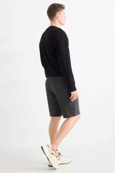 Men - Sweat shorts - dark gray