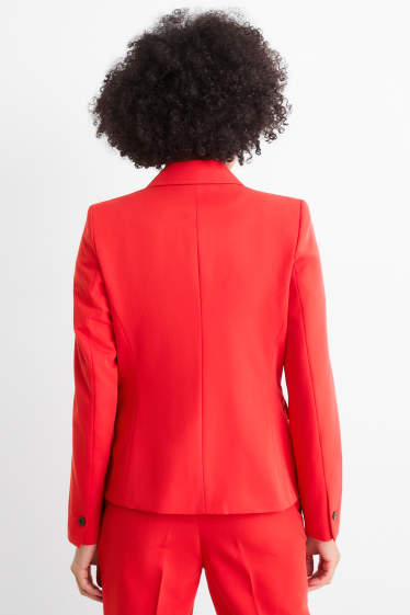 Mujer - Americana de oficina - entallada - naranja