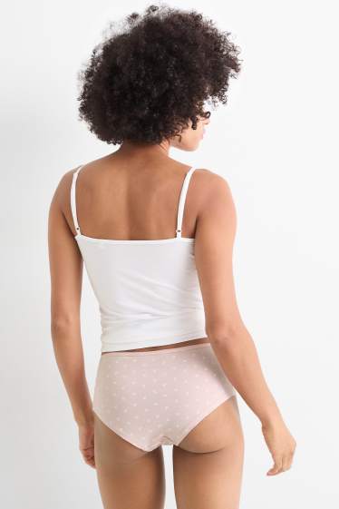 Femmes - Lot de 4 - shortys - rose