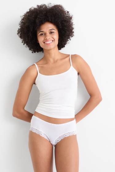 Damen - Multipack 3er - Slip - rosa