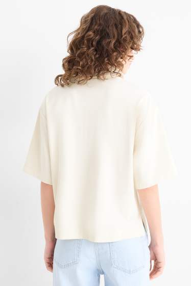 Dámské - Polokošile - relaxed fit - béžová