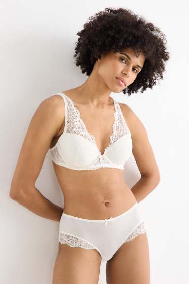 Femmes - Shortys - blanc