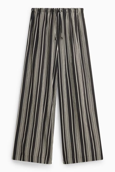Enfants filles - Pantalon - noir / blanc