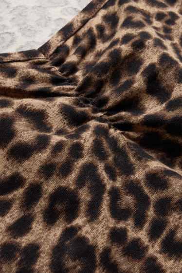 Femmes - T-shirt - marron / marron