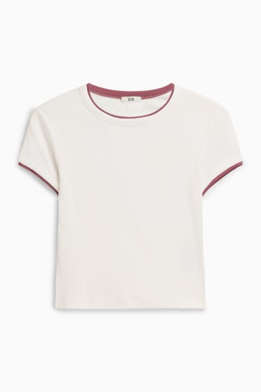 Femmes - T-shirt - blanc