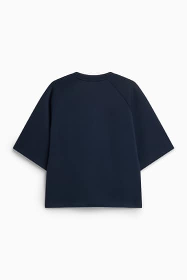 Dames - Oversized sweatshirt - donkerblauw
