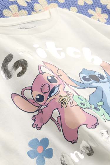 Kinderen: meisjes - Outfit - wit / blauw